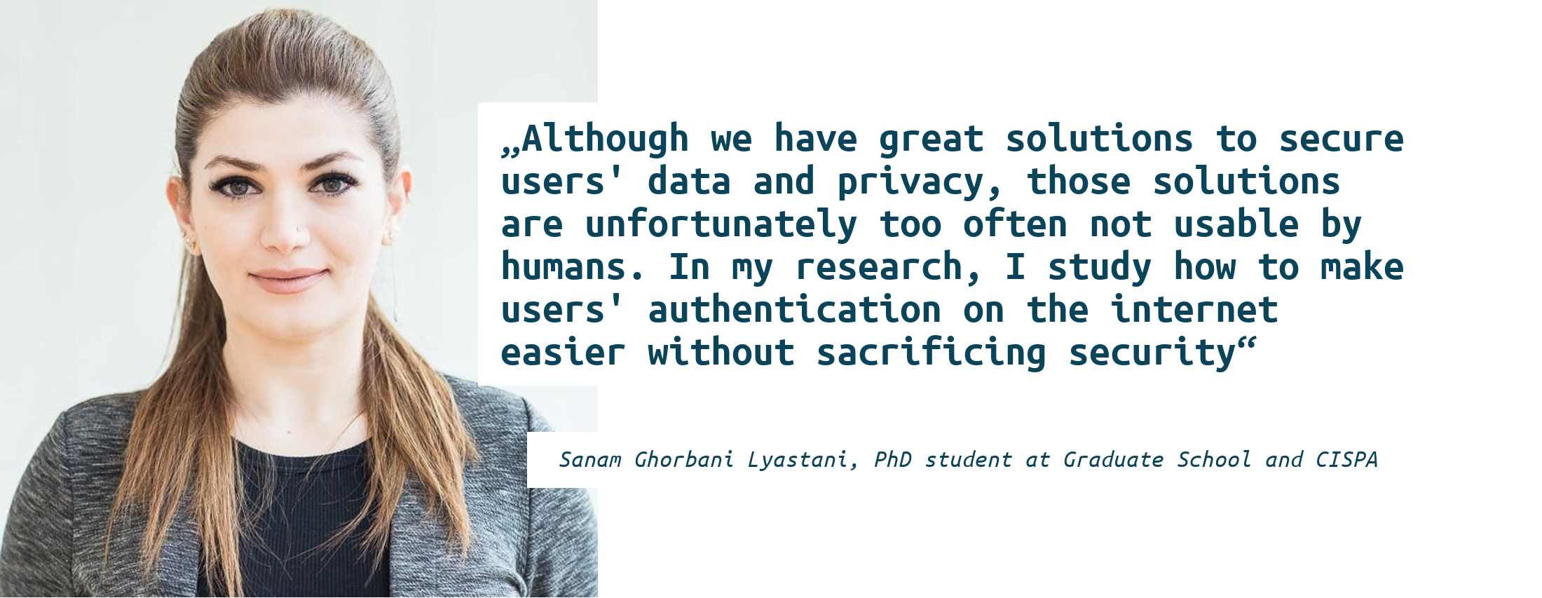 Statement Sanam Ghorbani Lyastani
